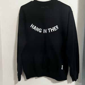 black sweatshirt/crewneck